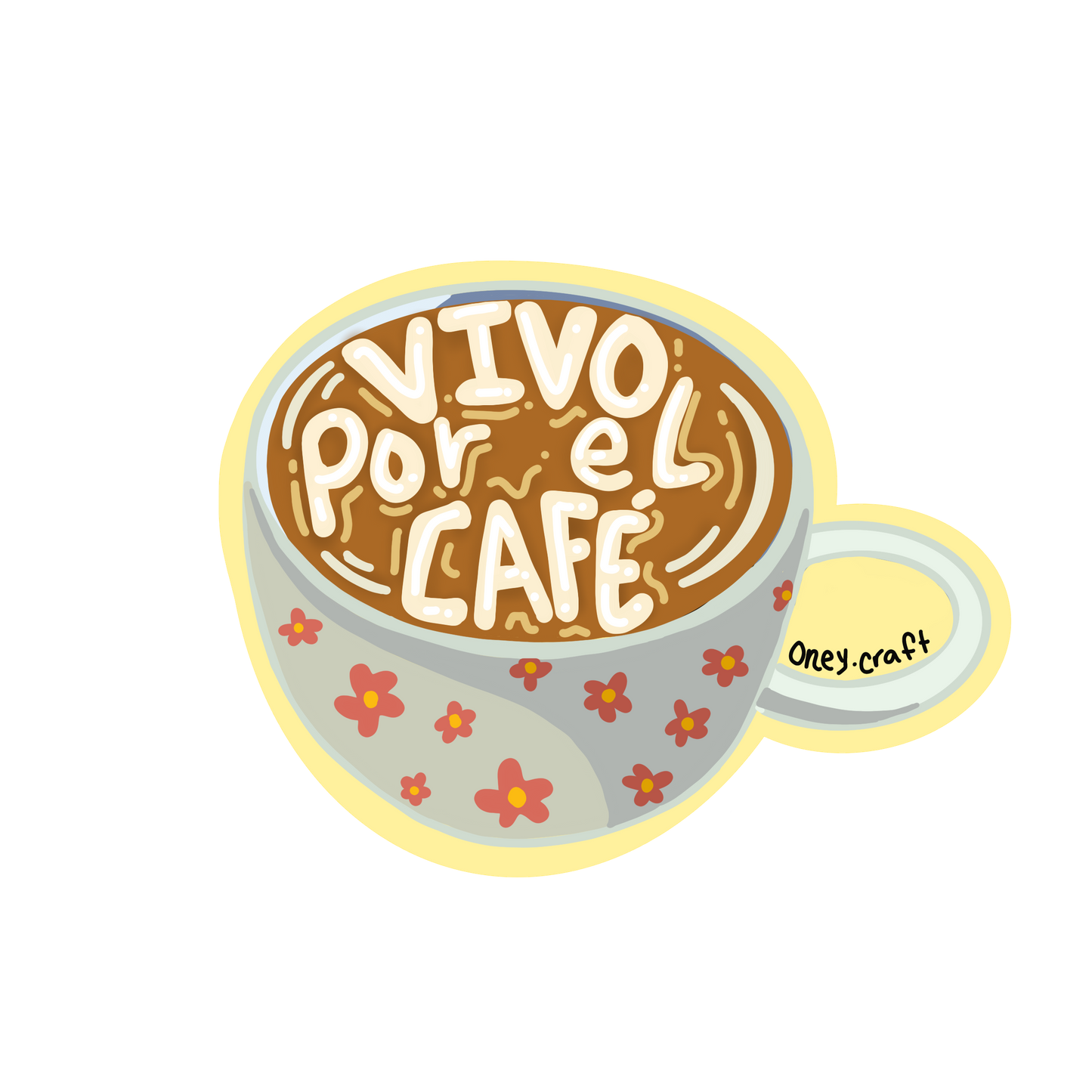 Vivo por el café