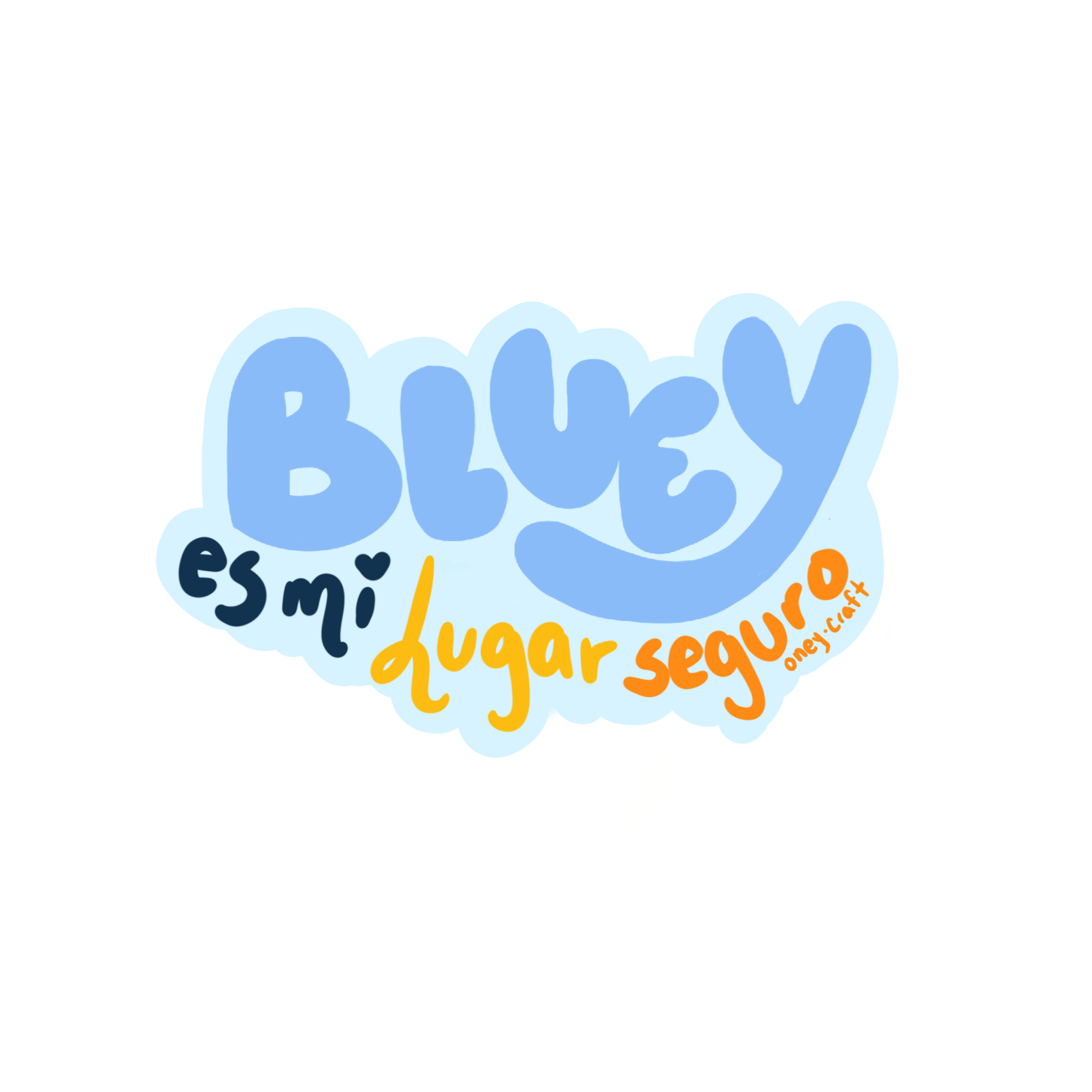 Bluey es mi lugar seguro ✨🩵