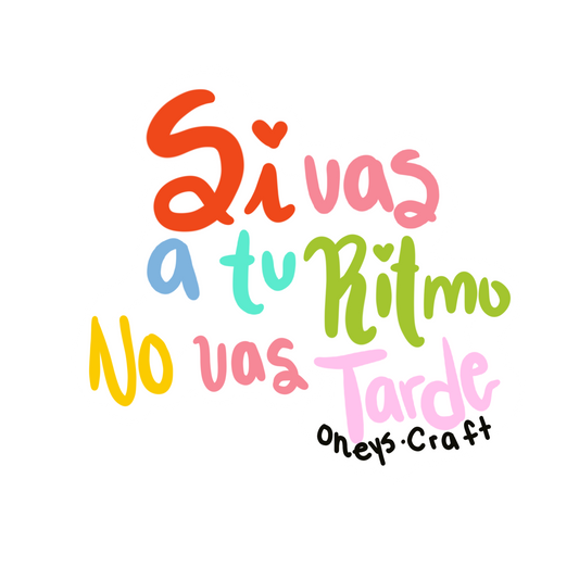 No vas tarde ✨