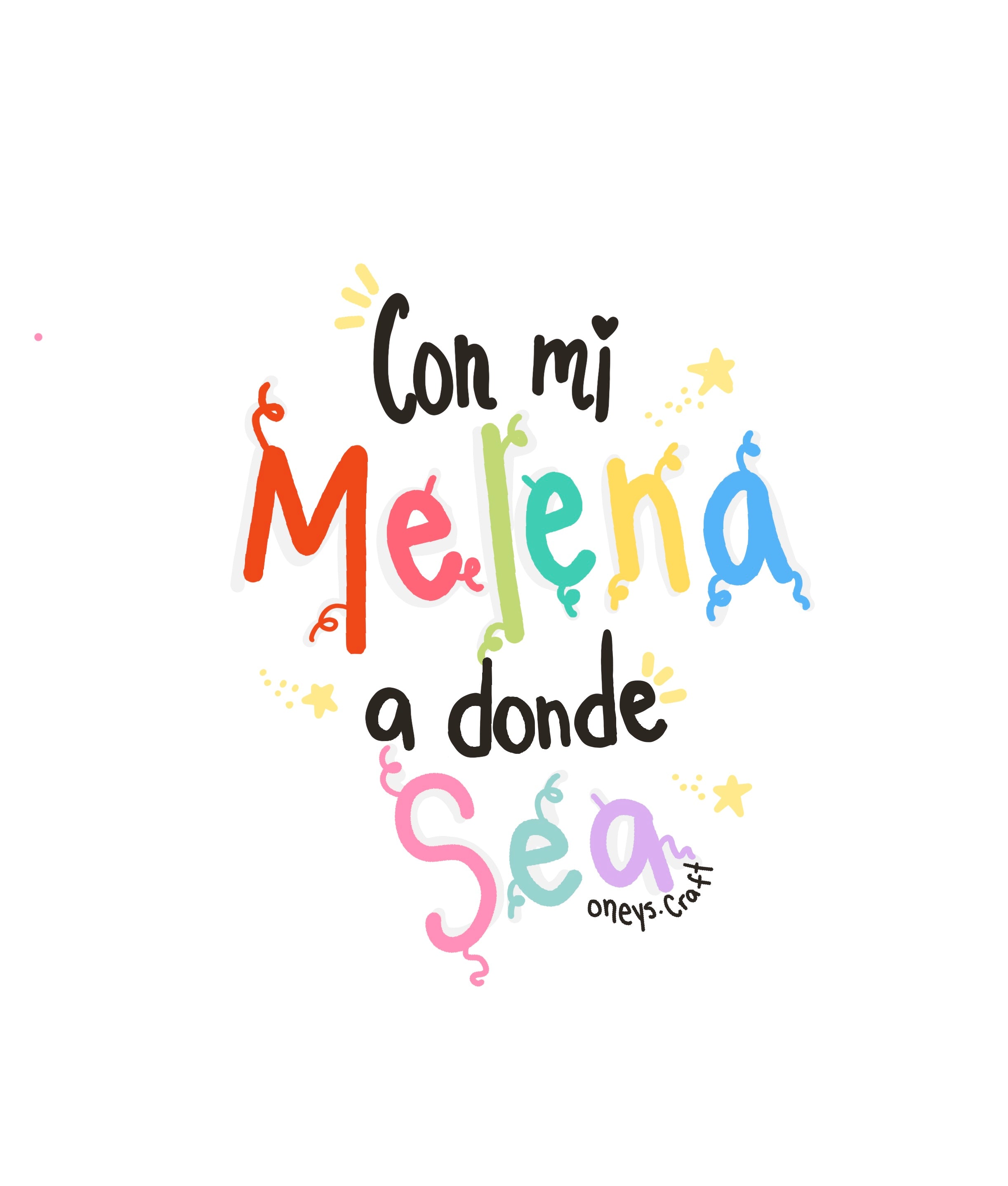 Con mi melena a donde sea ✨